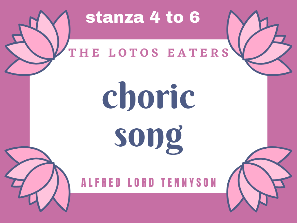 choric song stanza 4 to 6