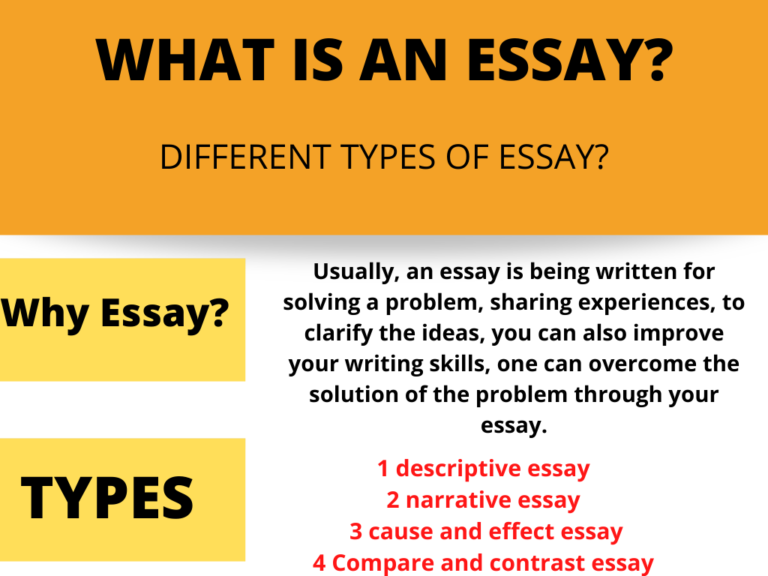 types of essay